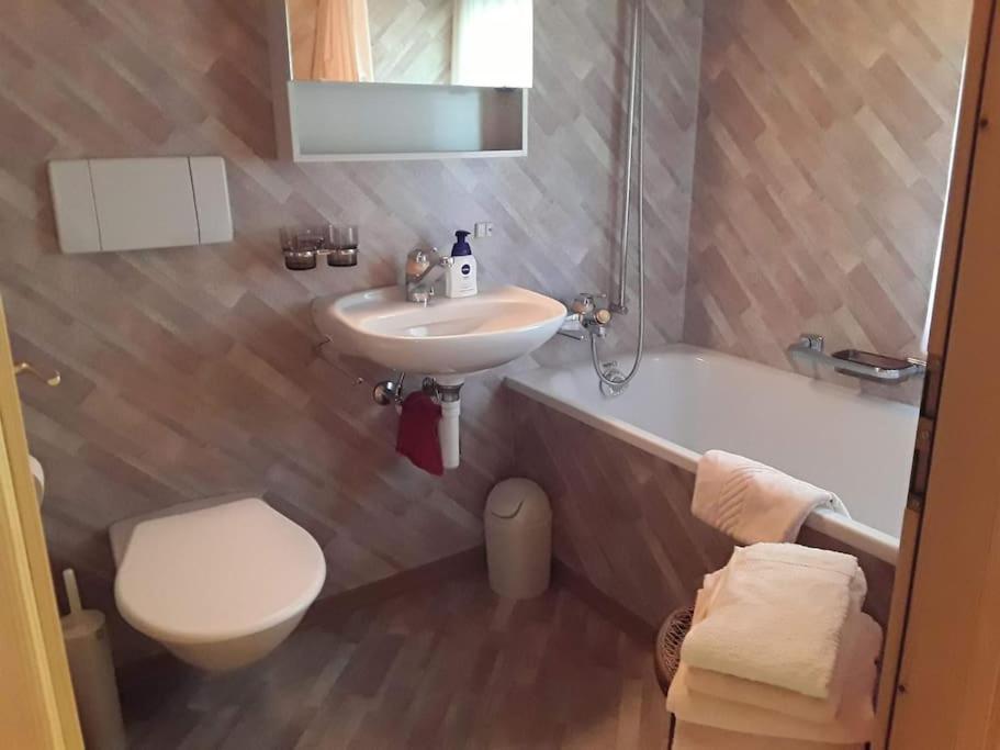 Zwinglis Ferienwohnung Rosi Nesslau Exteriör bild